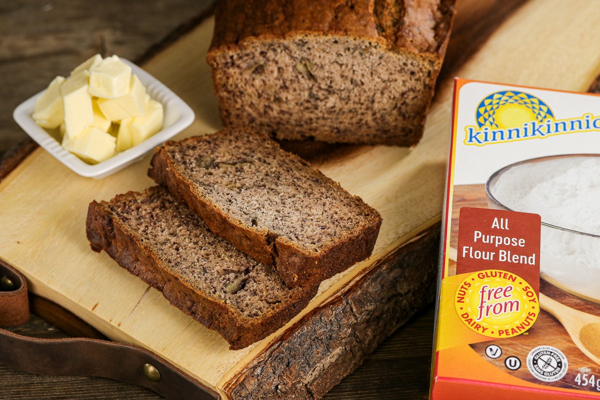 All Purpose Flour Blend Banana Bread gluten-free