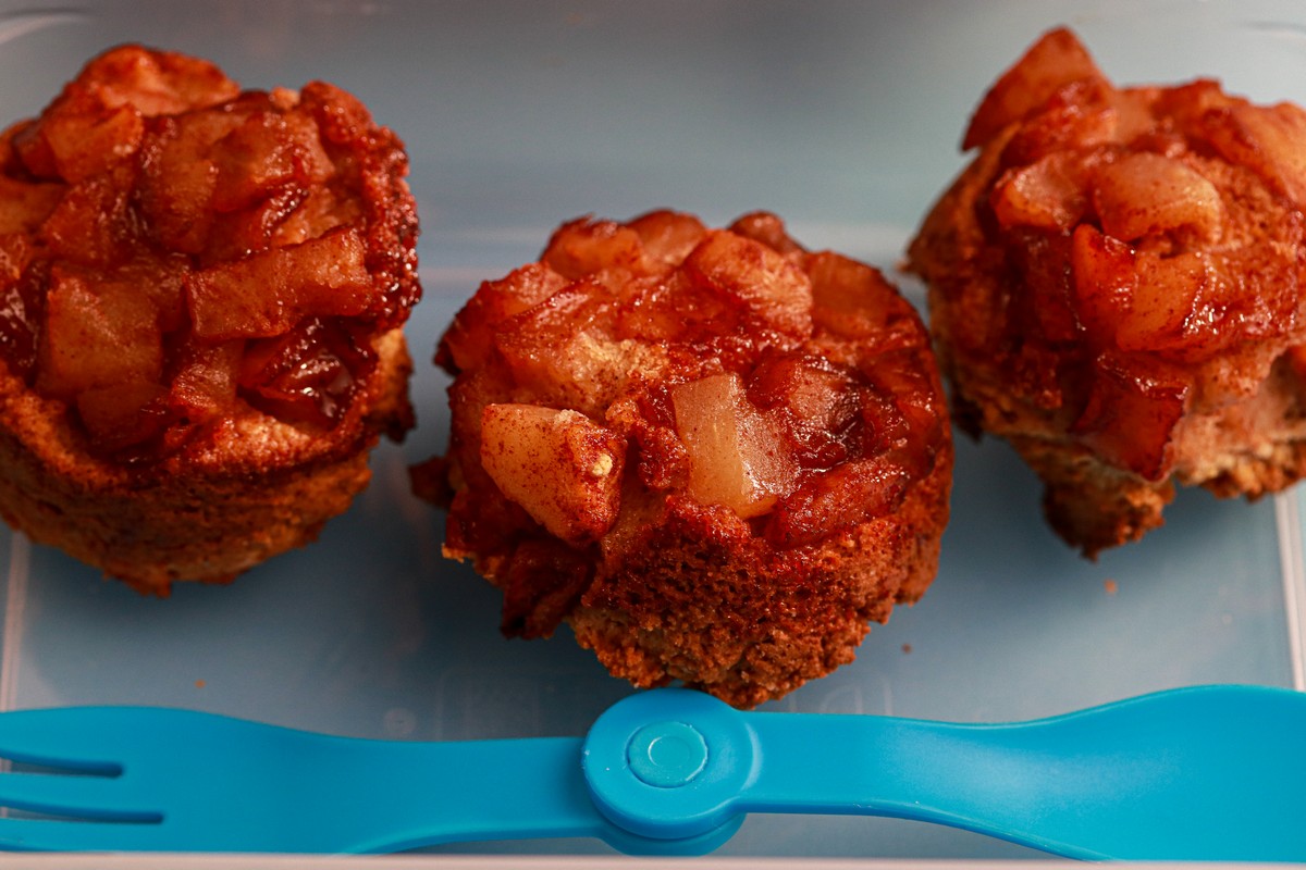 gluten-free bento back to school sticky buns