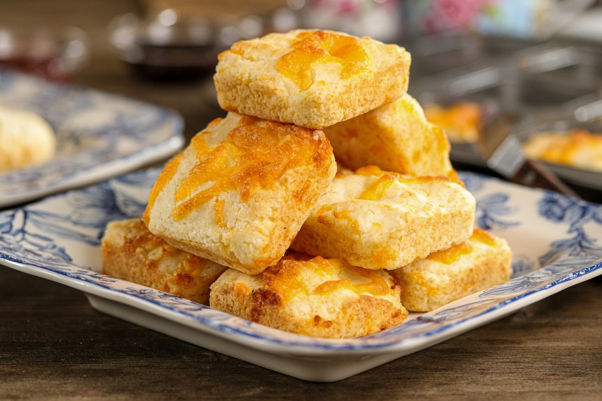 Cheddar Scones side view