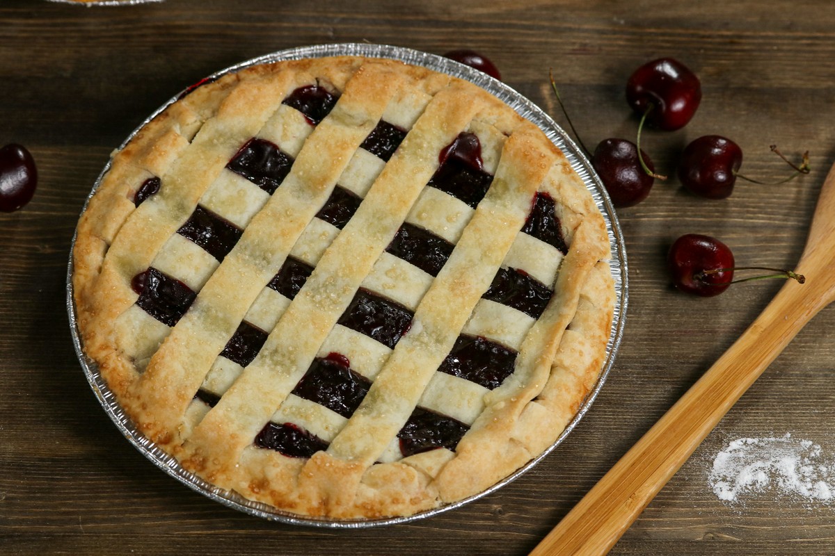 gluten-free cherry pie