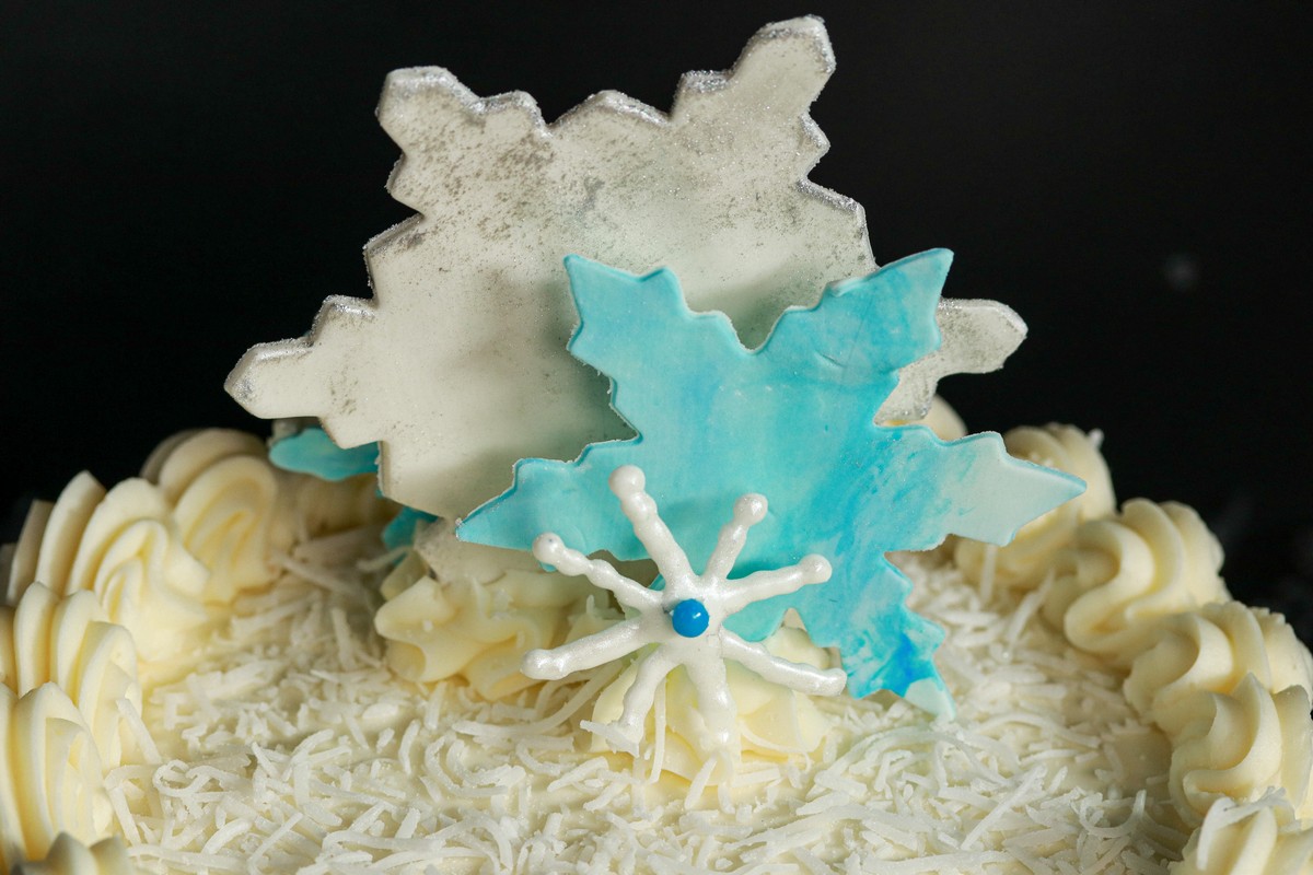 Coconut Snowflake Cake gluten-free