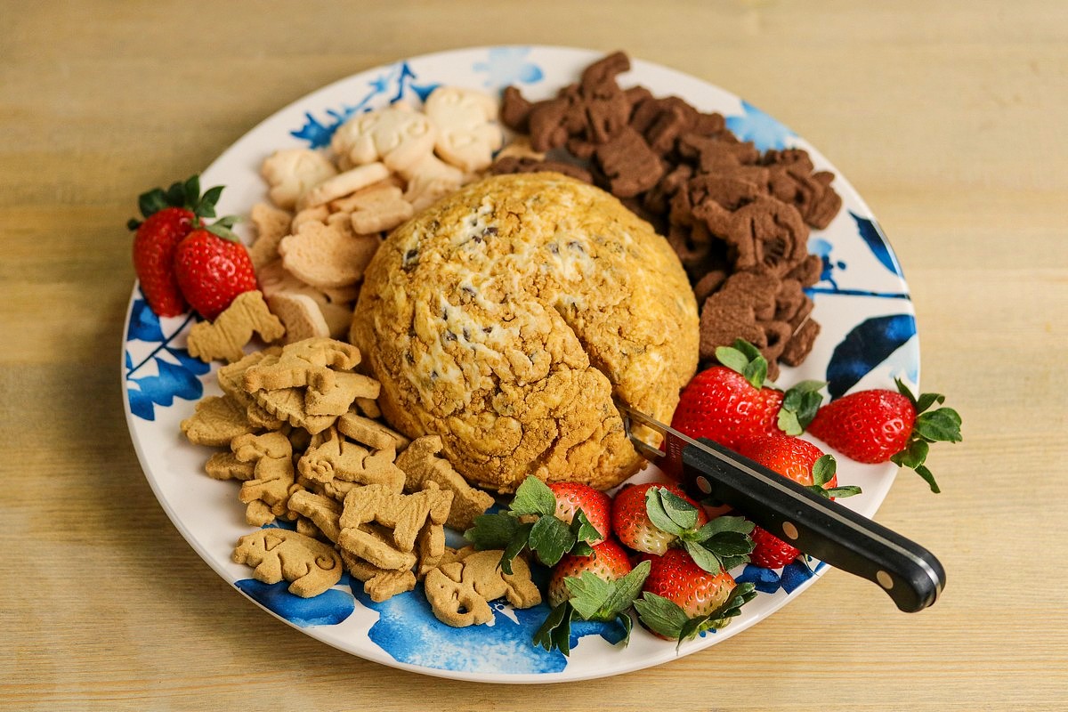 Gluten-free Cookie Dough Cheeseball