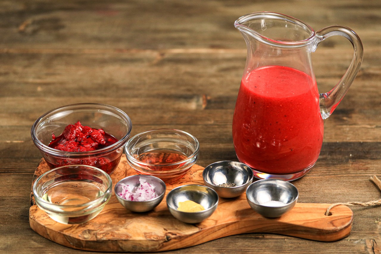 Gluten-free Raspberry Vinaigrette Dressing