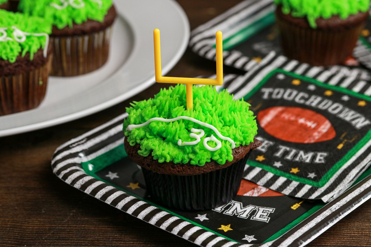 Gluten-free Game Day Cupcake