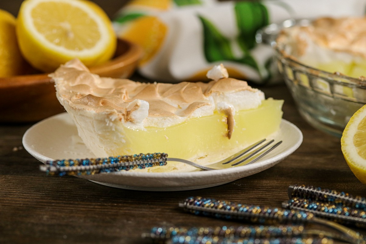 Lemon Meringue Pie Slice