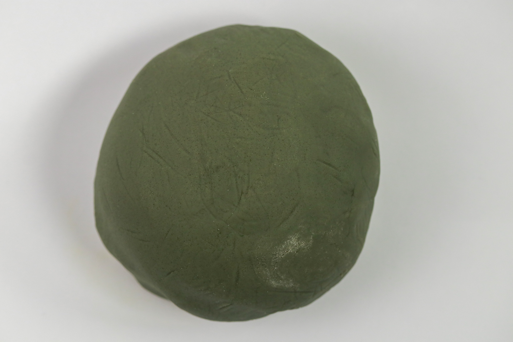 Gluten-free play dough gunner green