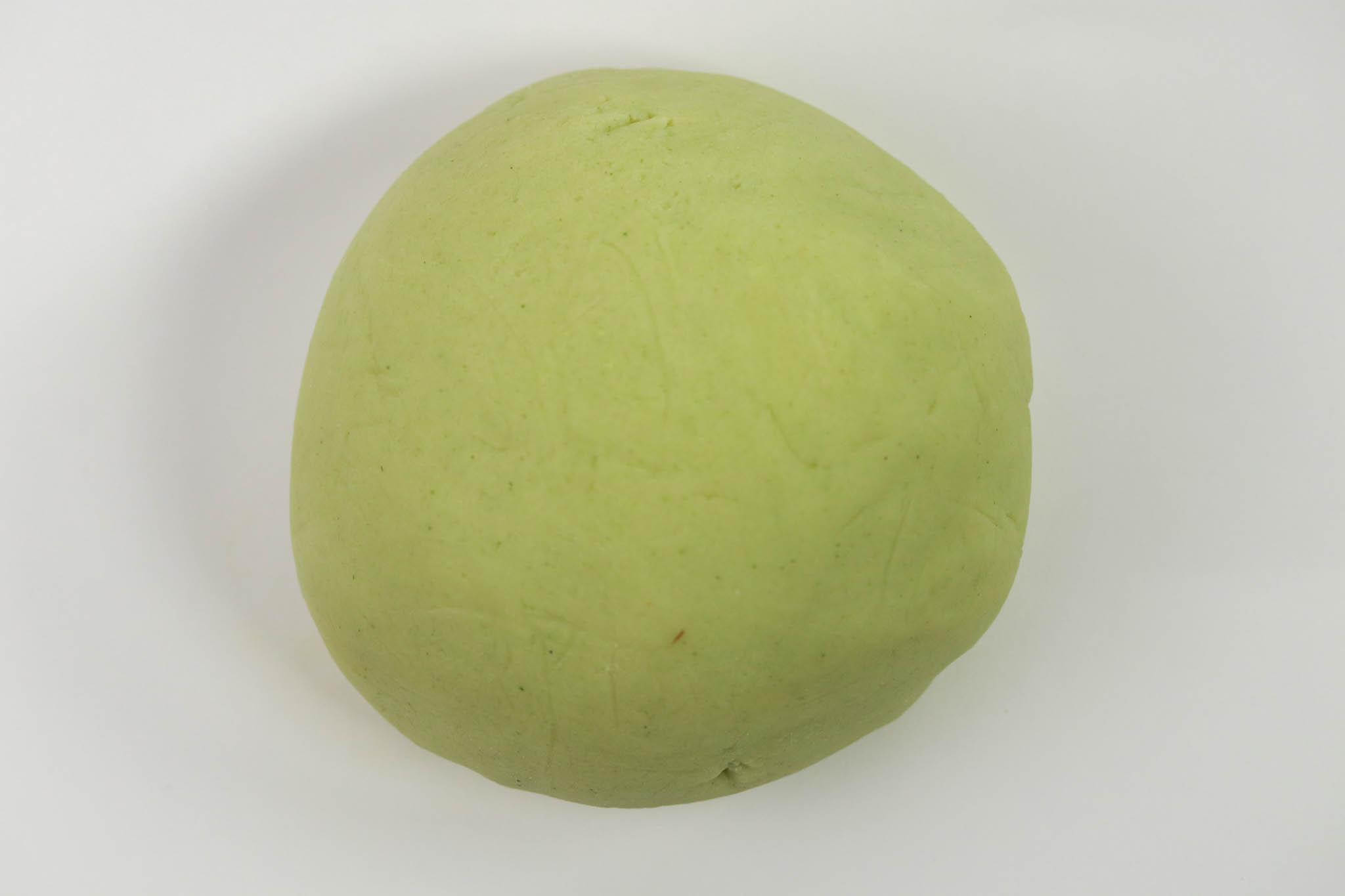 gluten-free play dough light green