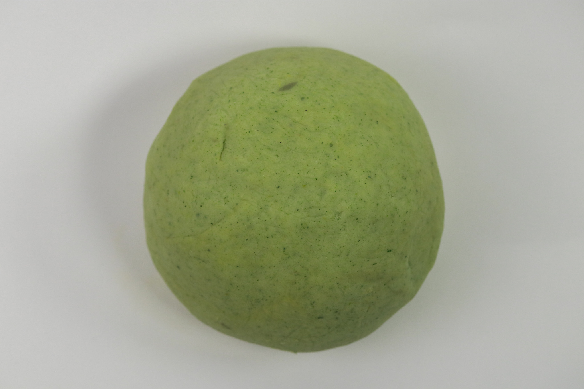 gluten-free play dough medium green