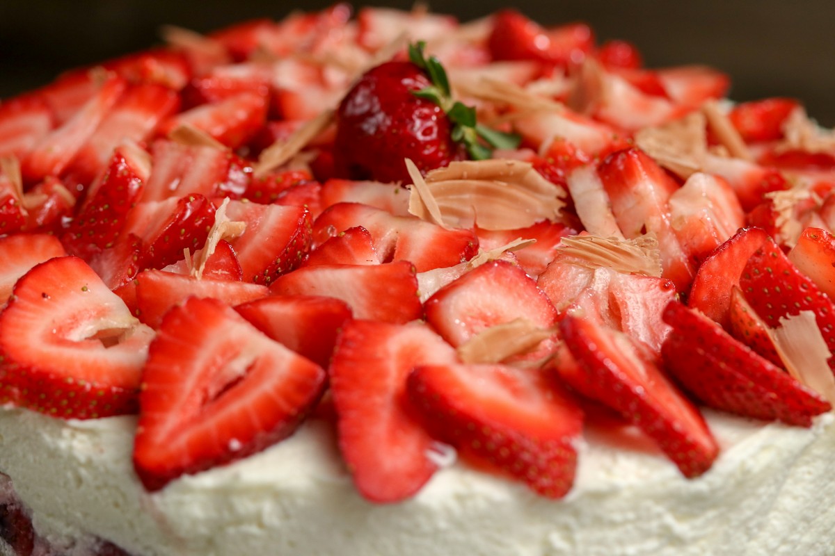 Strawberry Mousse Shortcake