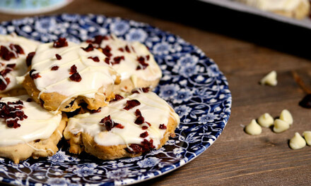 Gluten-Free Cranberry Bliss Cookies