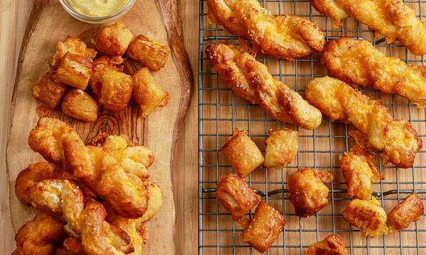 Gluten-Free Cheddar Pretzel Twists