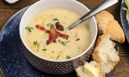 Gluten-Free Savoury Potato Corn Chowder